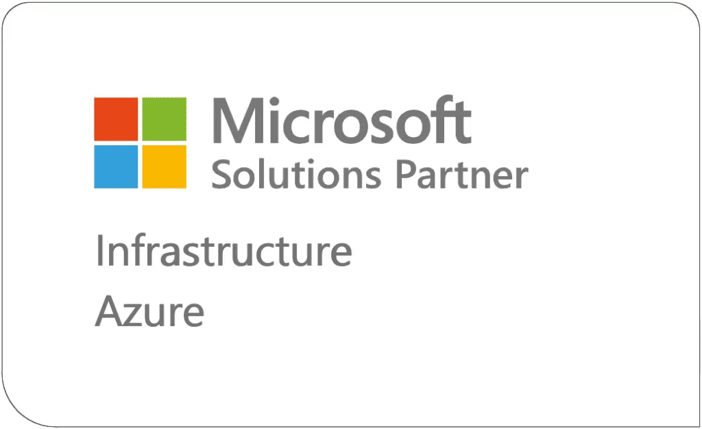 Microsoft Solutions Partner — Infrastructure (Azure) designation
